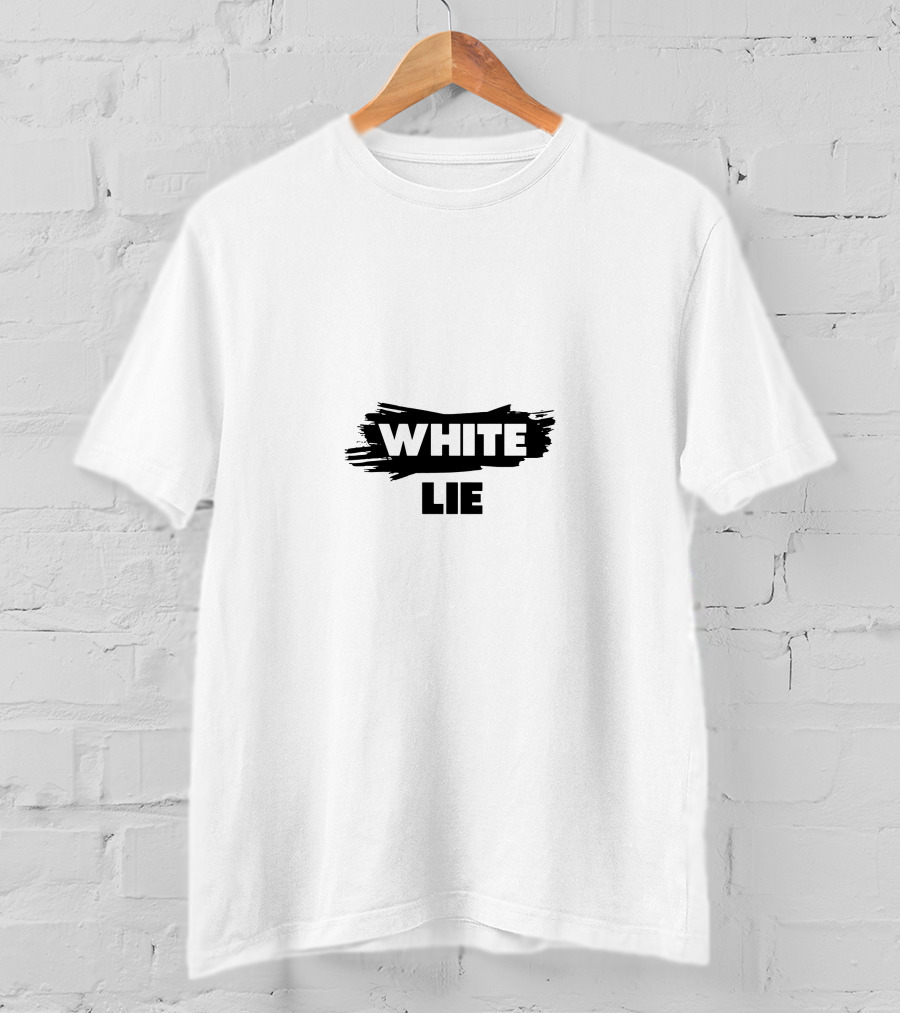 WHITE LIE Brushstroke T-Shirt