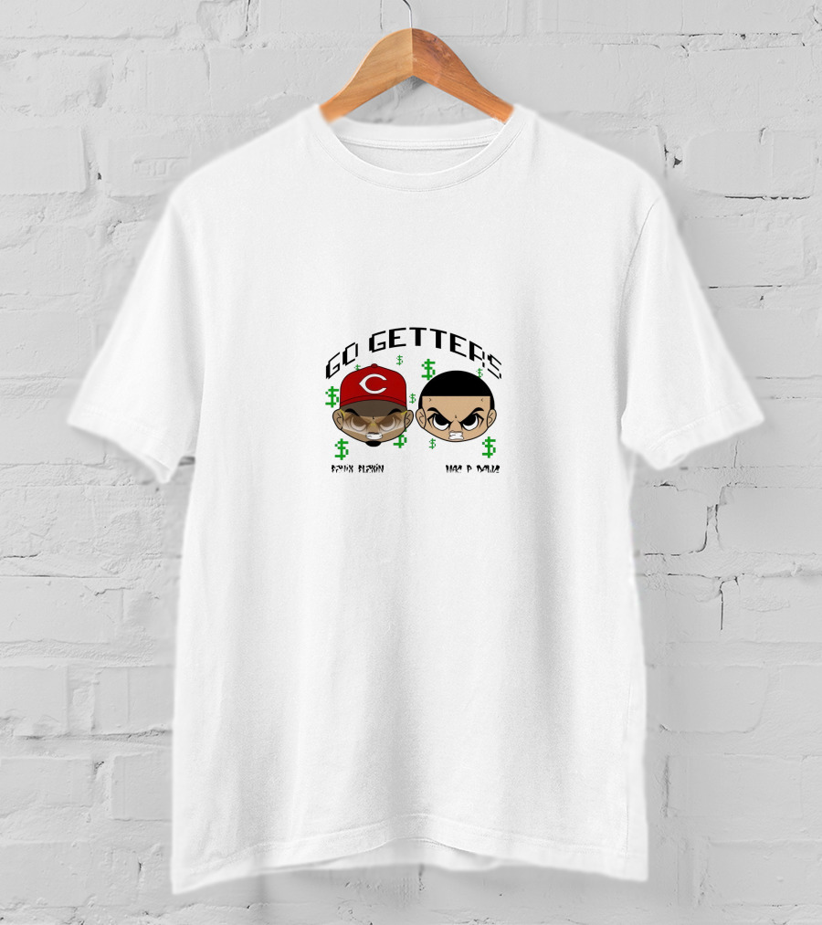 Go Getters Fenix Flexin Mac Dolla Dollar Signs T-Shirt