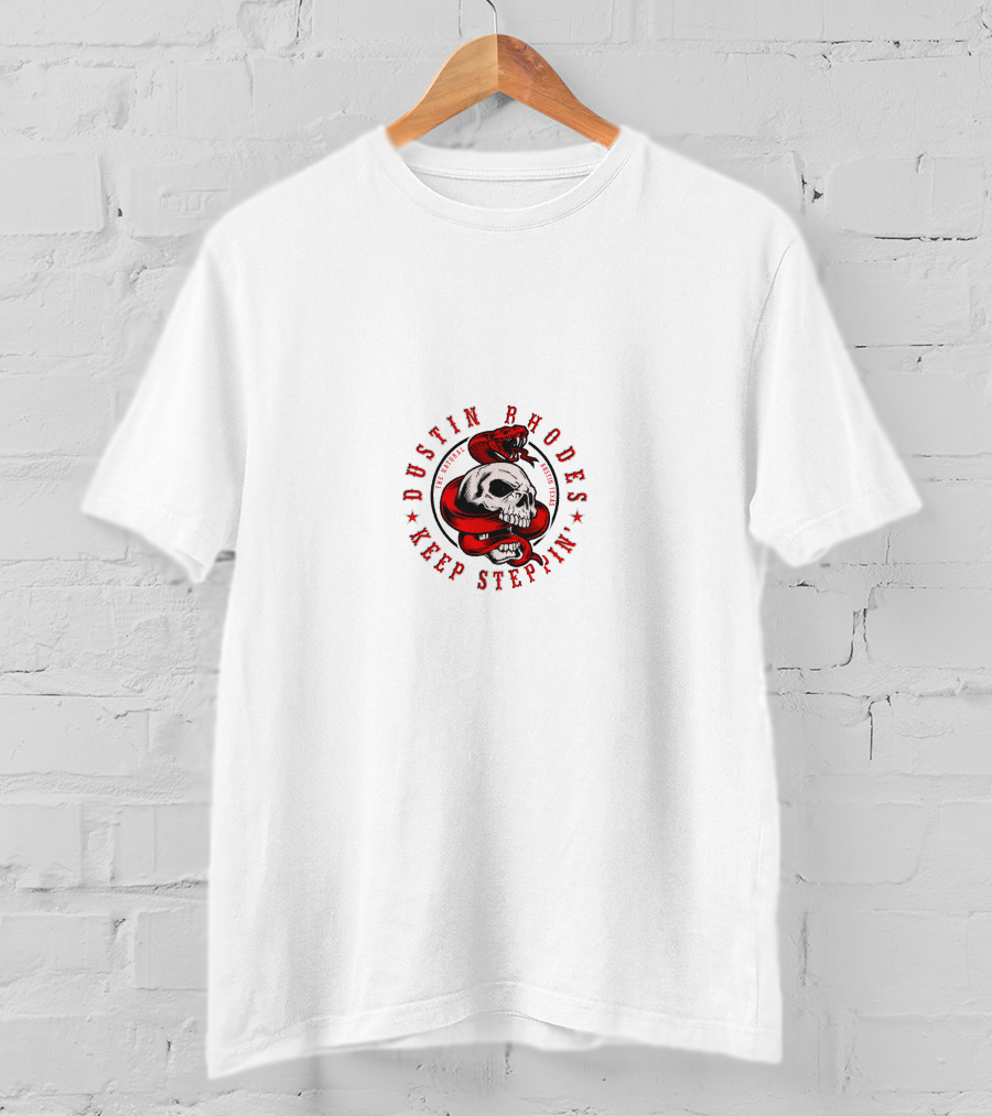 Dustin Rhodes Keep Steppin AEW Merch T-Shirt