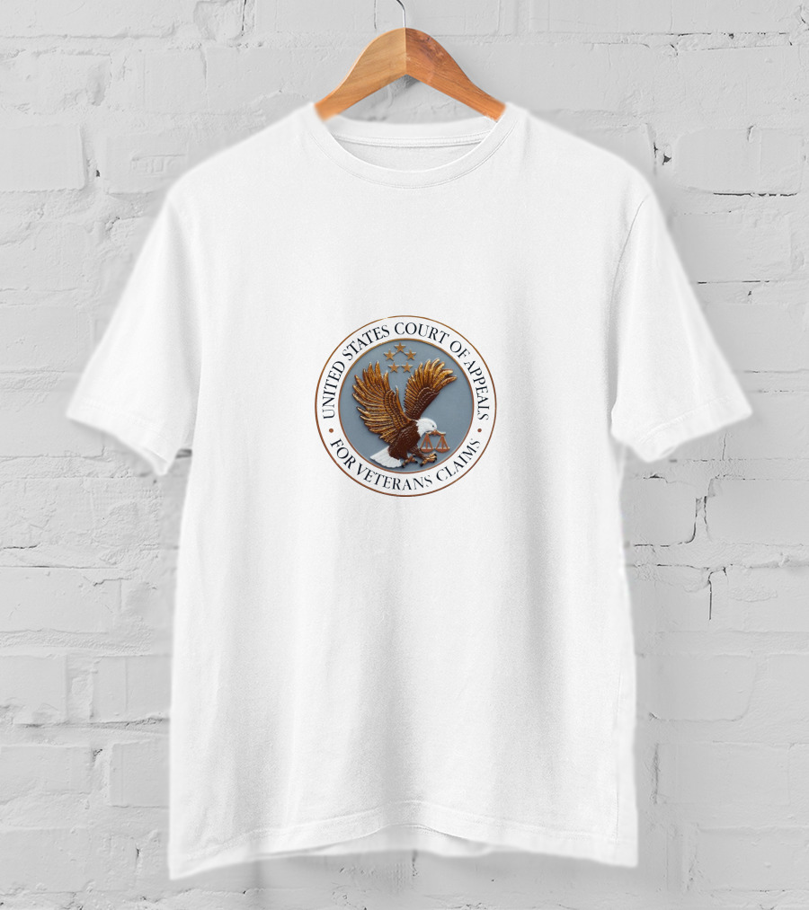 United States Court Of Appeals For Veterans Claims Emblem T-Shirt