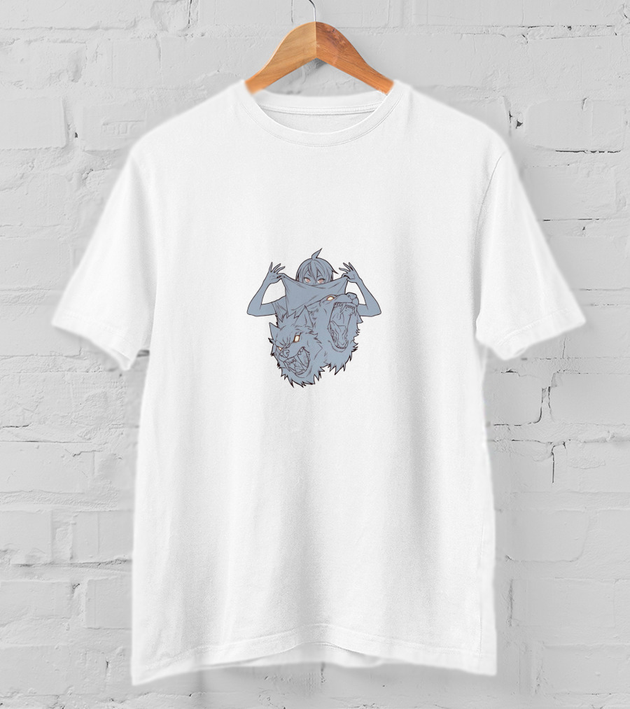 Foos Gone Wild Wolf Transformation Anime T-Shirt