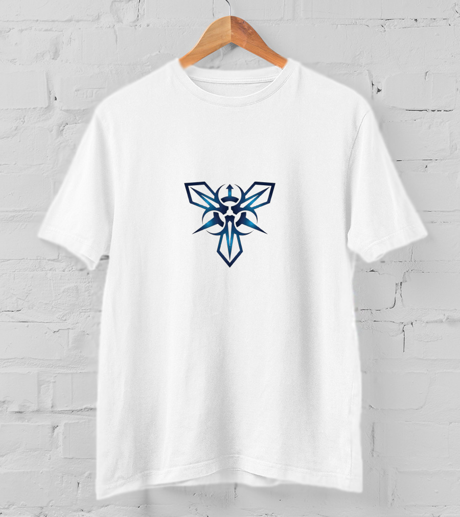 Madeon Symbol Blue Abstract Geometric T-Shirt