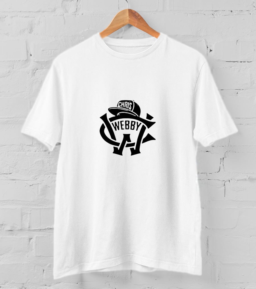 Chris Webby Hat Logo CW T-Shirt
