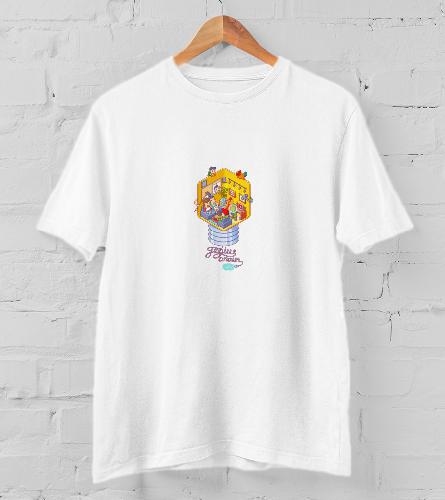 Genius Brain Creative Room T-Shirt