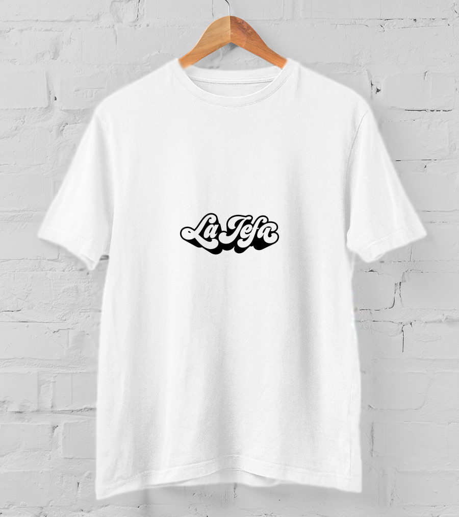 La Jefa Bold Vintage Typography T-Shirt