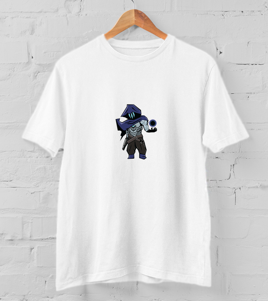 Valorant Character With Hood And Orb T-Shirt