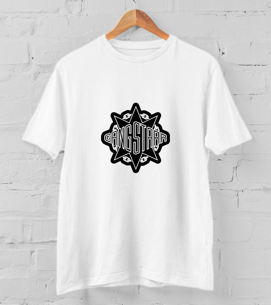 Gangstarr Logo Iconic Hip Hop Duo T-Shirt