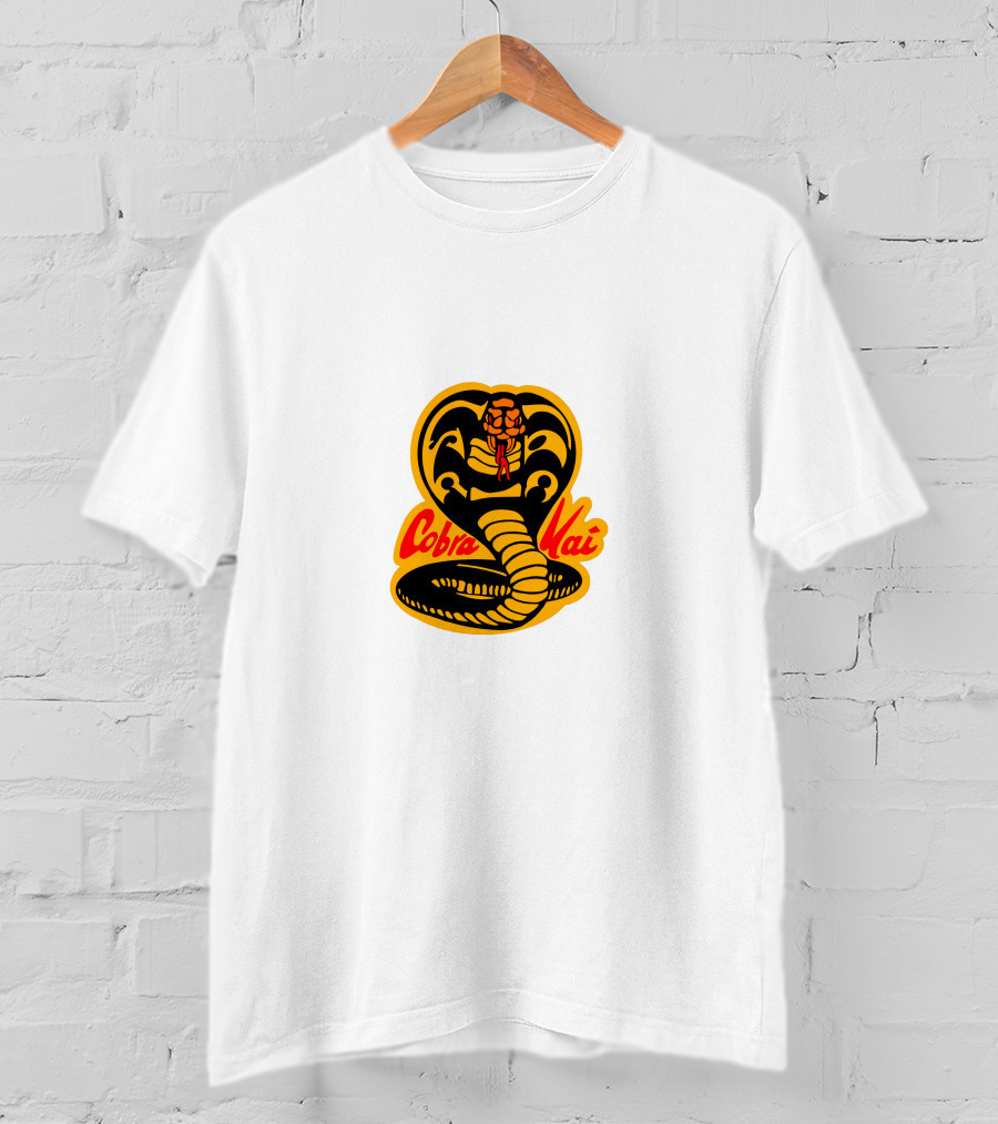 Cobra Kai Classic Cobra Snake Emblem T-Shirt