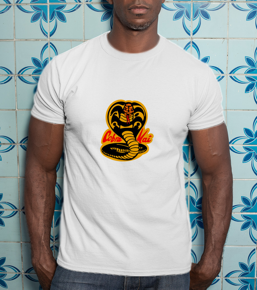 Cobra Kai Classic Cobra Snake Emblem T-Shirt