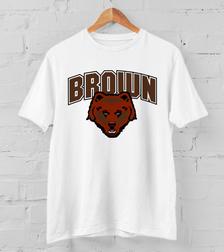 Brown Bears Bruin Mascot T-Shirt