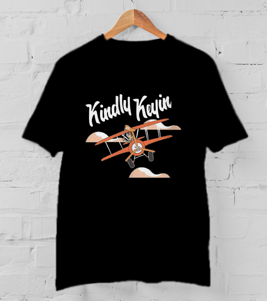Kindly Keyin Flying Adventure Bi-Plane T-Shirt