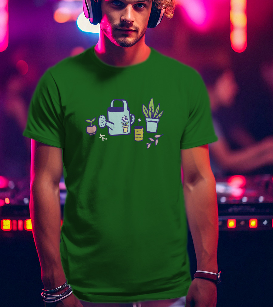 Omocat Merch Omori A Home For Flowers Watering Can Plant Pots T-Shirt