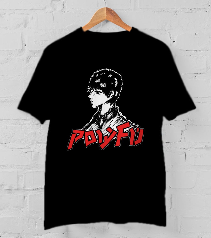 Powfu Anime Illustrated Profile Merch T-Shirt