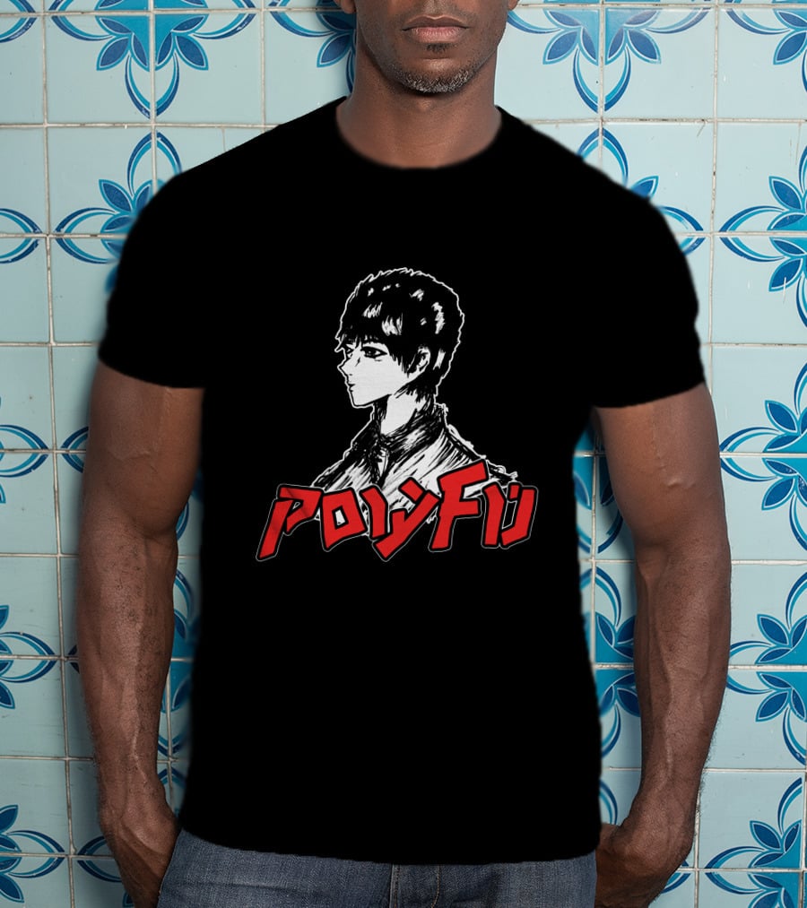 Powfu Anime Illustrated Profile Merch T-Shirt