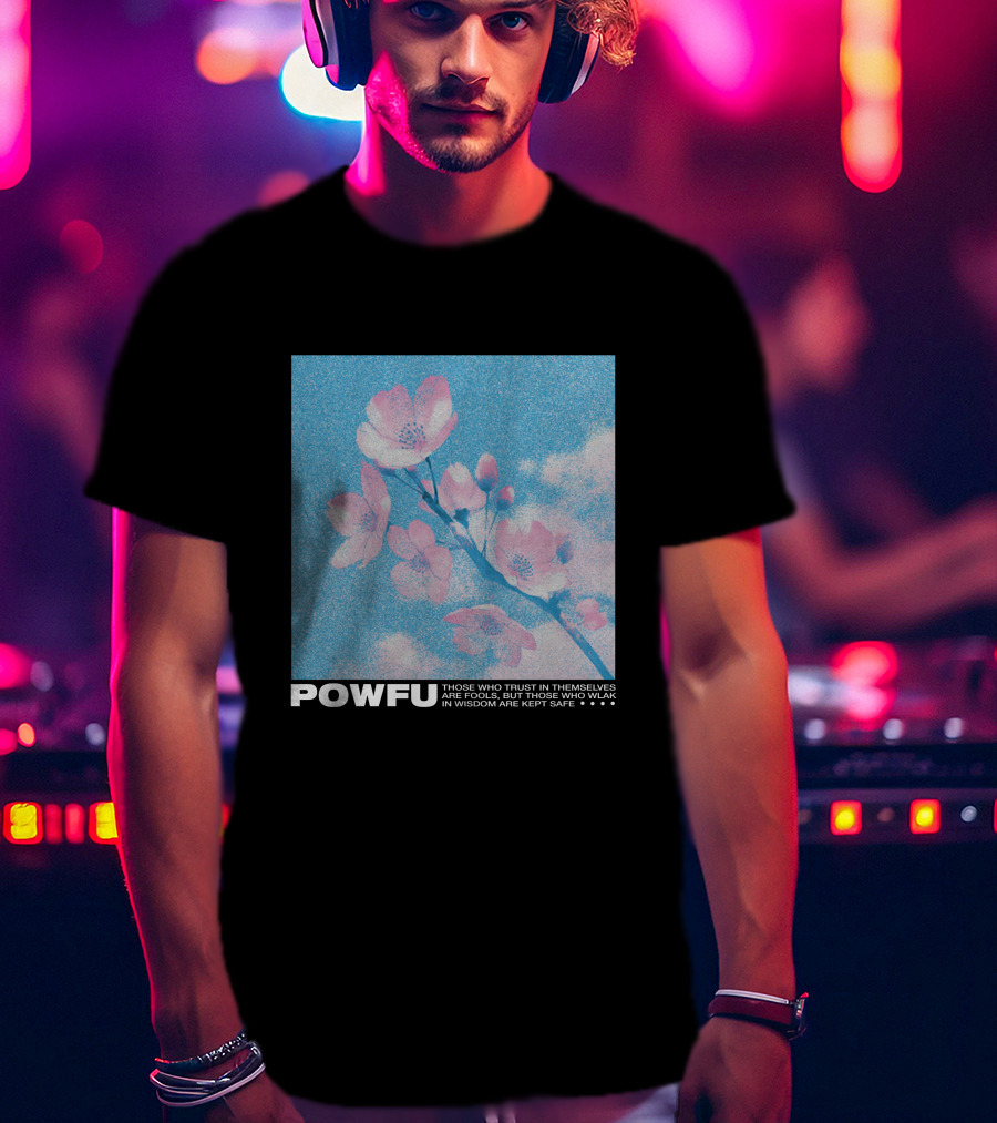 POWFU Blossom Trust In Themselves Wisdom Kept Safe T-Shirt