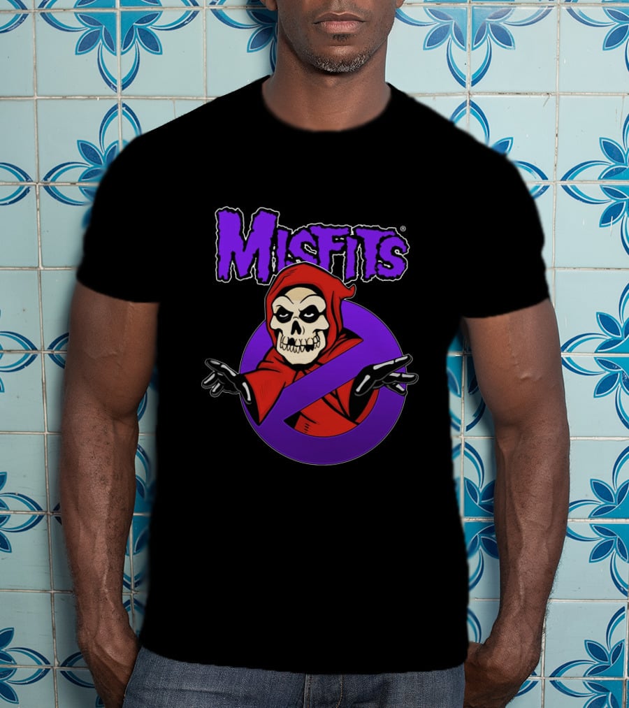 Misfits Crimson Ghostbusters Crossover T-Shirt