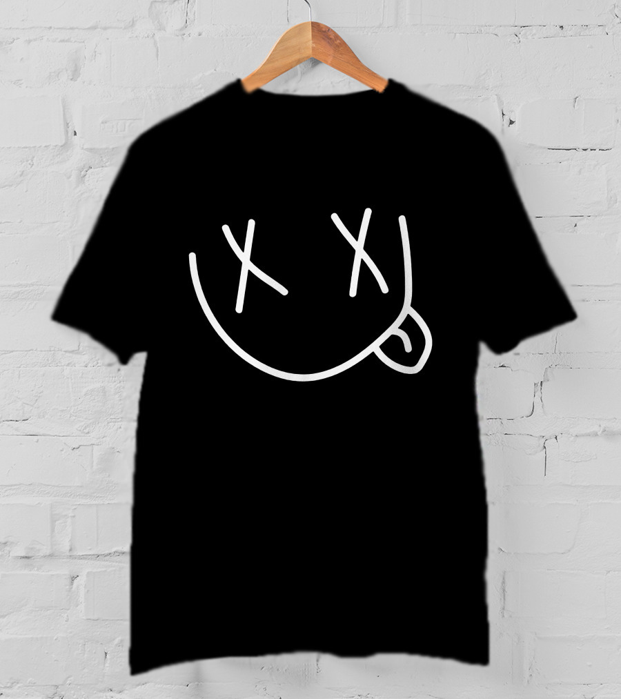 Bobby Mares Merch Smiley Face With Tongue Out Signature T-Shirt