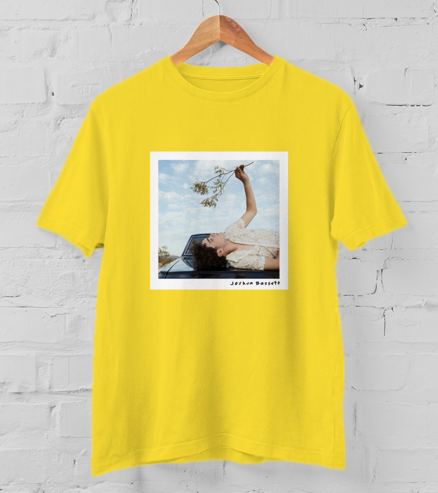 Joshua Bassett Floral Pose Vintage Aesthetic T-Shirt