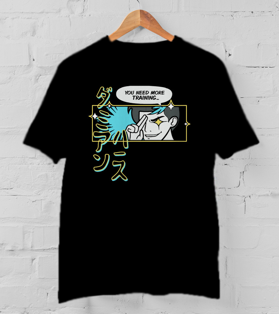 Damien Haas You Need More Training Anime T-Shirt