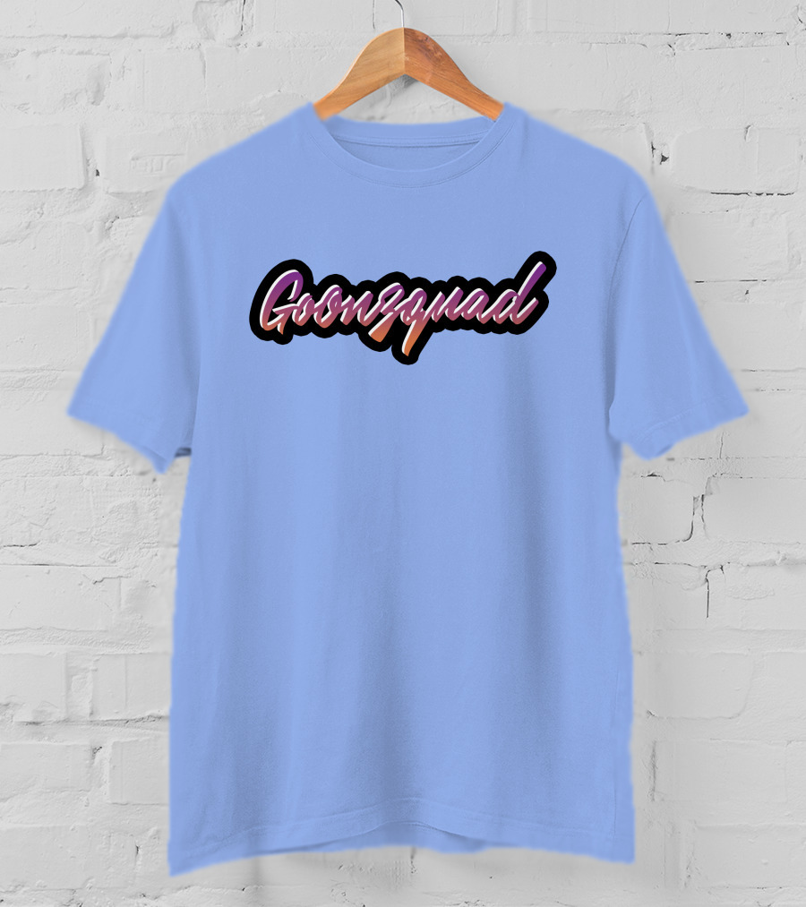Goonzquad Retro Style Text Gradient T-Shirt
