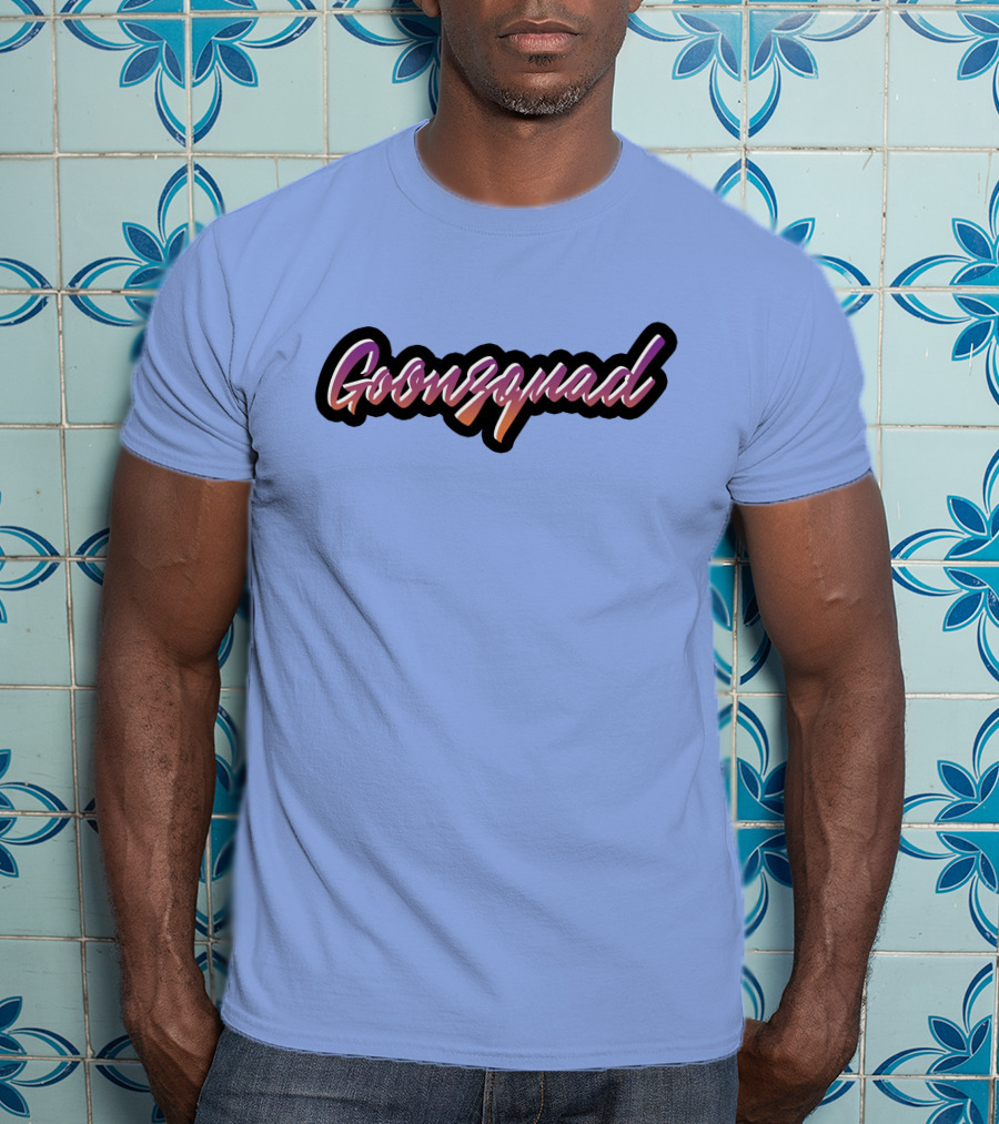 Goonzquad Retro Style Text Gradient T-Shirt