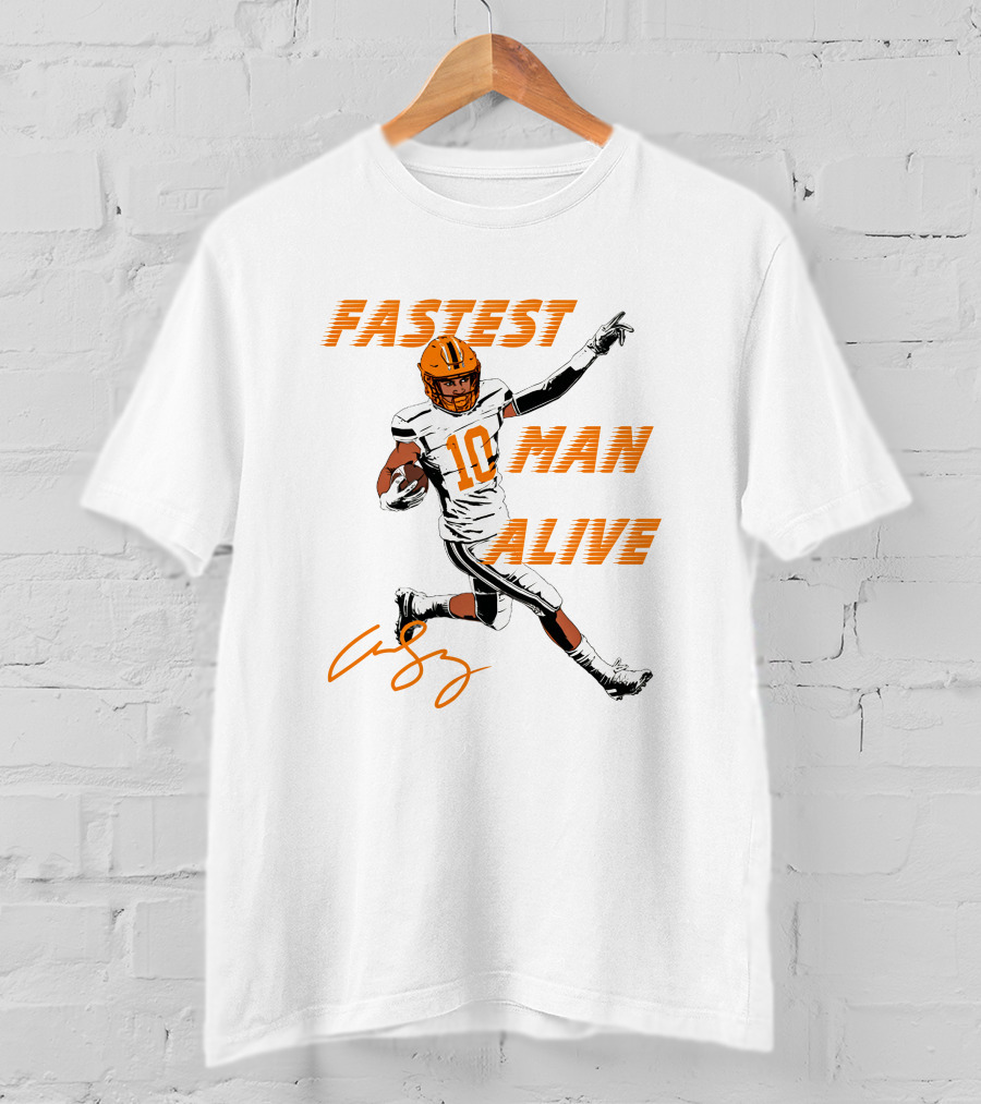 Fastest Man Alive Anthony Schwartz Merch Store T-Shirt