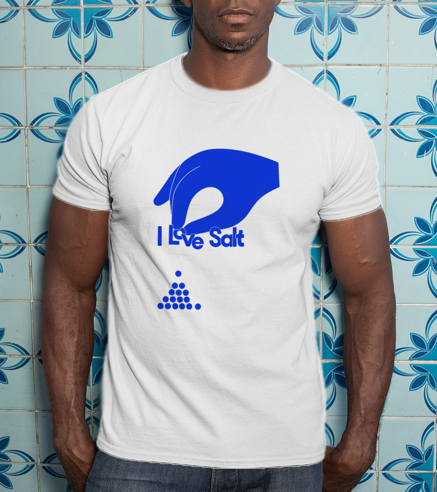 Molly Baz Merch I Love Salt Hand Dropping Granules T-Shirt