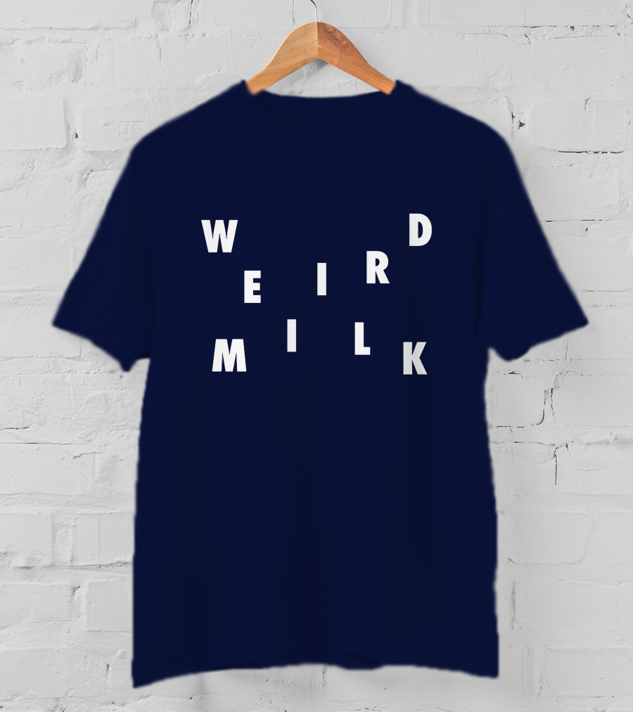 Weird Milk Merch Shop Unique Music T-Shirt