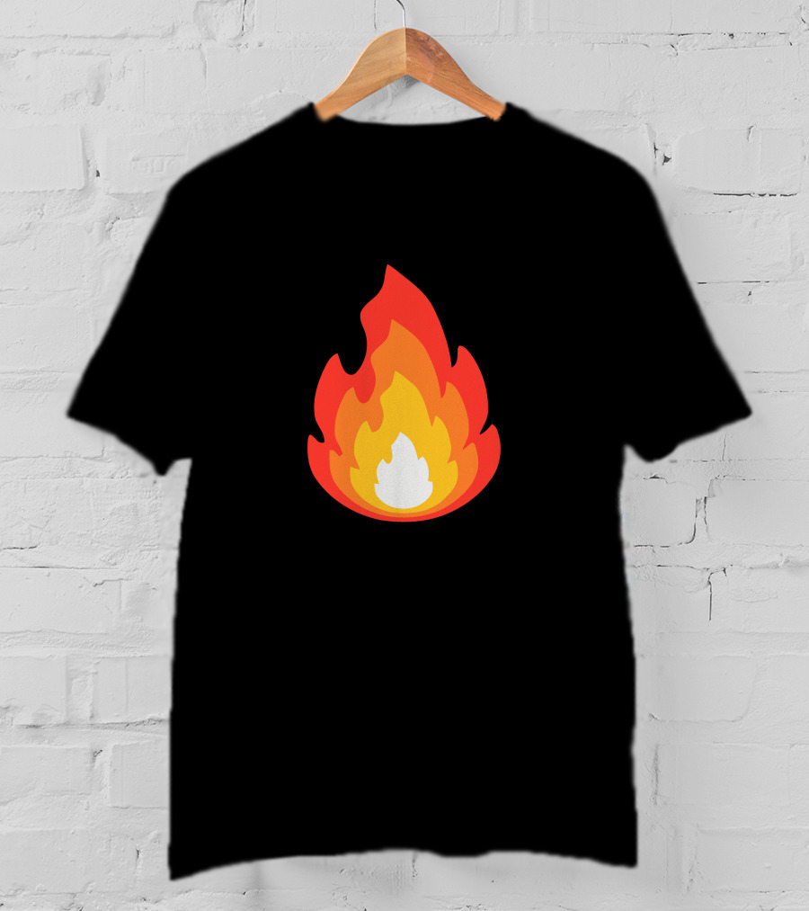 Sapnap Layered Fire Flame T-Shirt