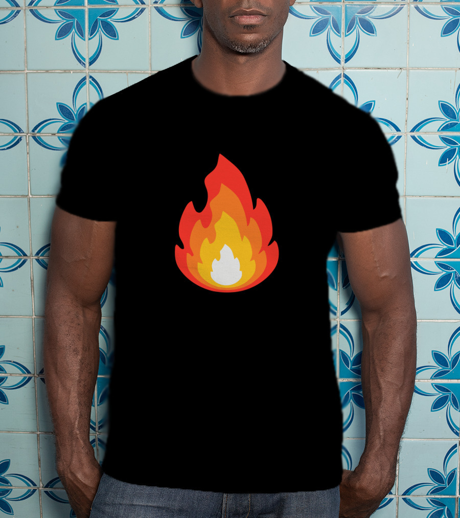 Shop The Sapnap Fire Merch Store Layered Flame T-Shirt