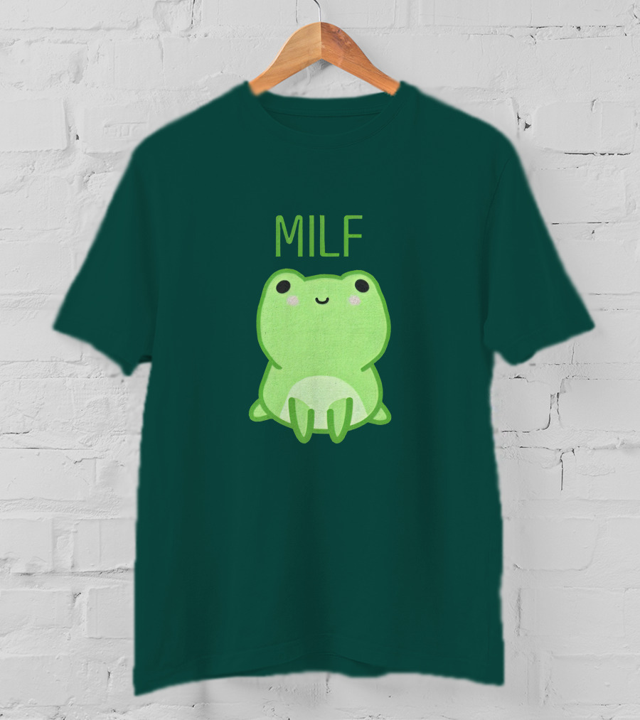 MILF ManILoveFwogs Merch Man I Love Fwogs Cute Frog T-Shirt