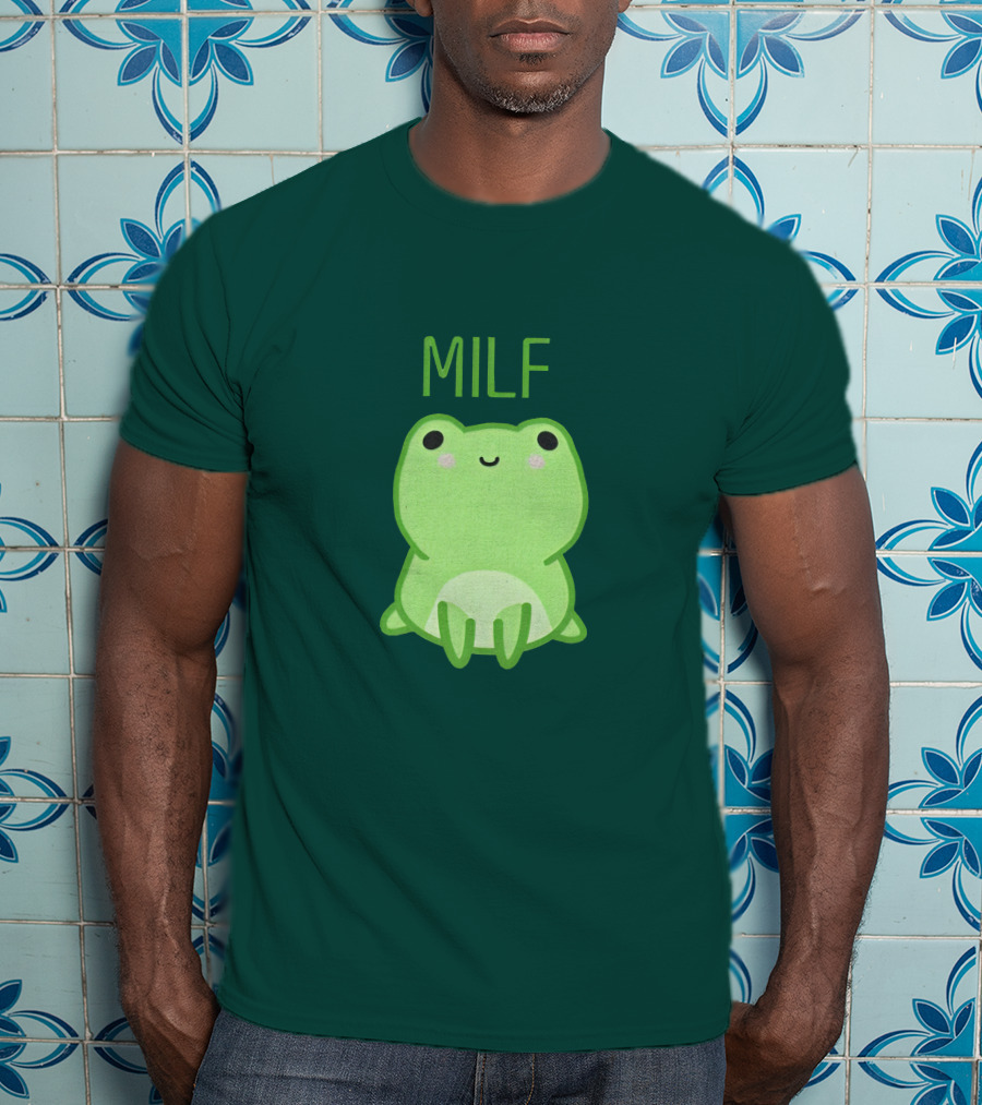 MILF ManILoveFwogs Merch Man I Love Fwogs Cute Frog T-Shirt