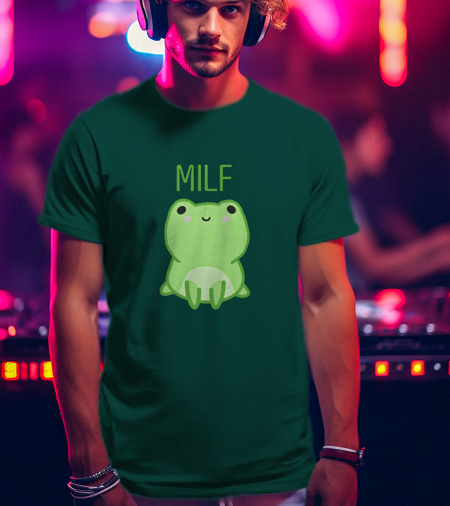 Shop The Man I Love Fwogs MILF Merch Store T-Shirt