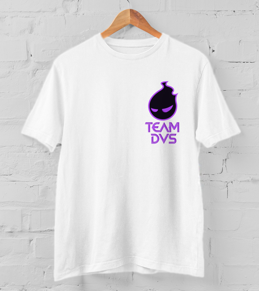 Team DVS Purple Flame Icon T-Shirt