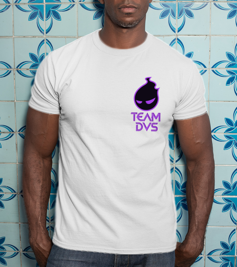 Team DVS Purple Flame Icon T-Shirt