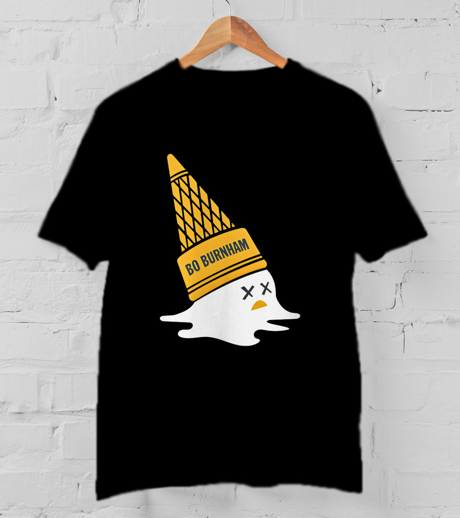 Bo Burnham Melting Ice Cream Cone Emoji Face T-Shirt