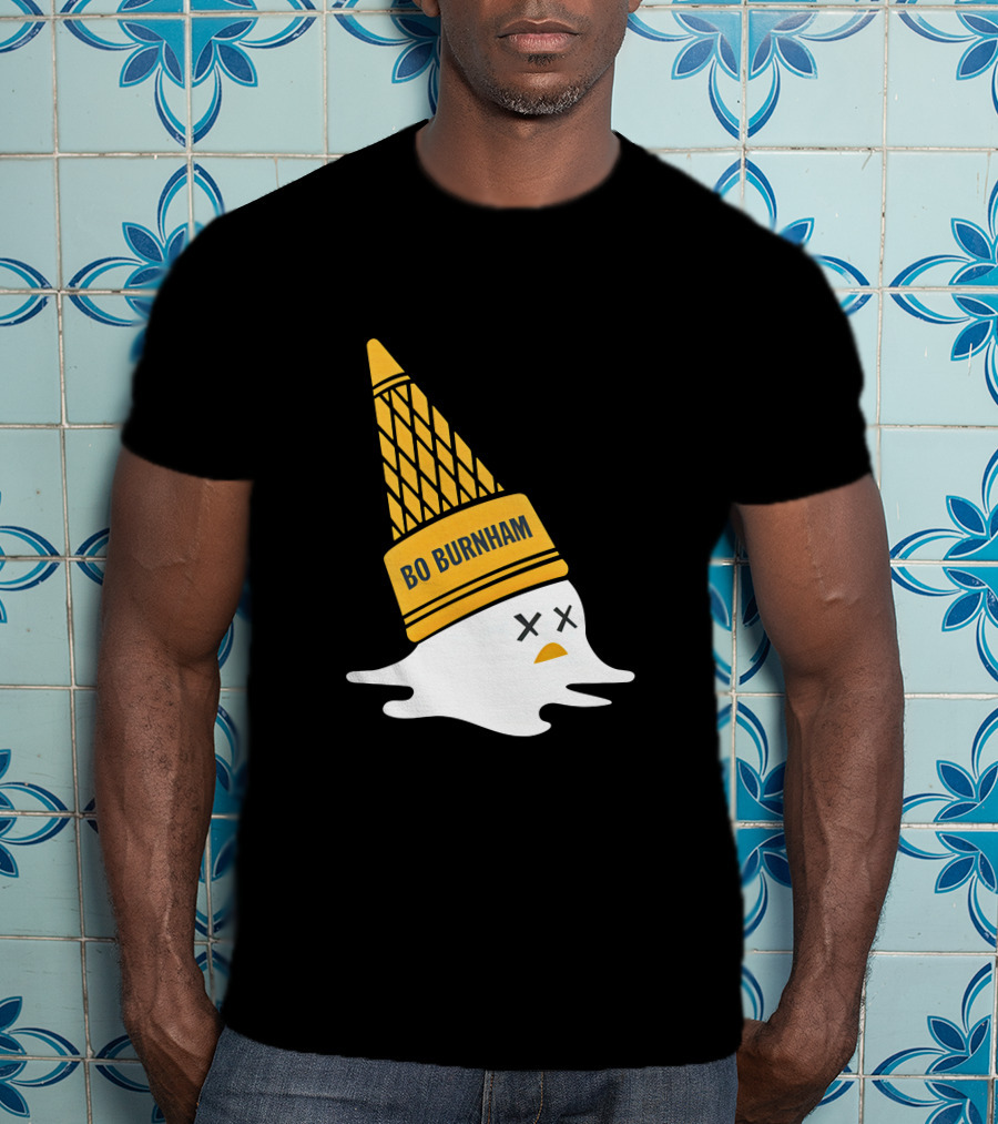 Bo Burnham Melting Ice Cream Cone Emoji Face T-Shirt