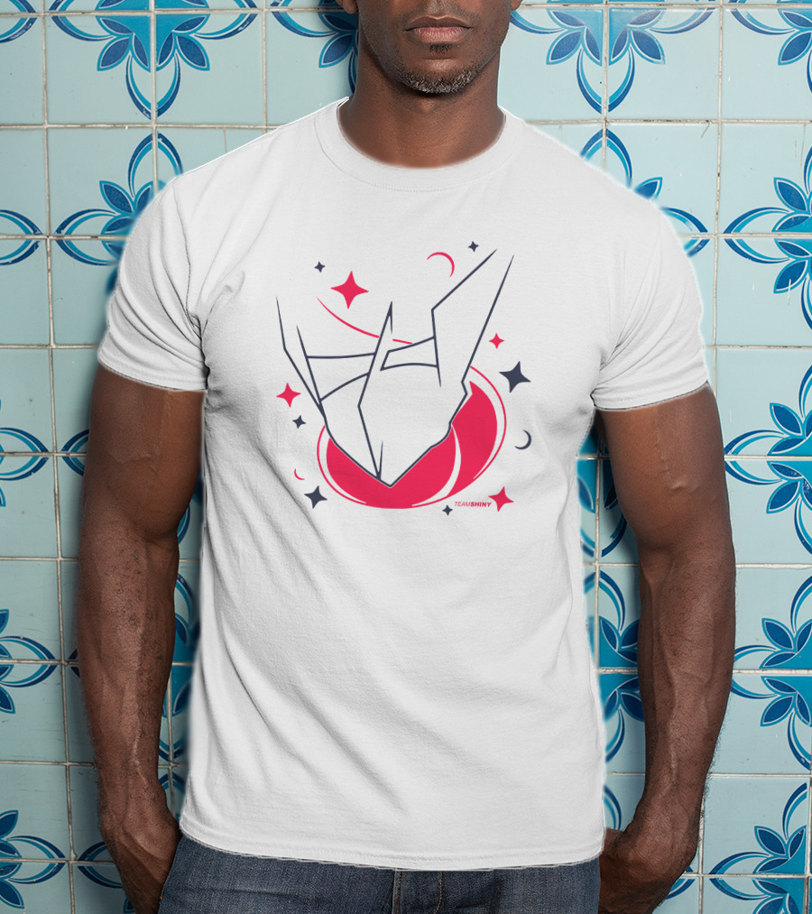 Team Shiny Space Origami 658 T-Shirt
