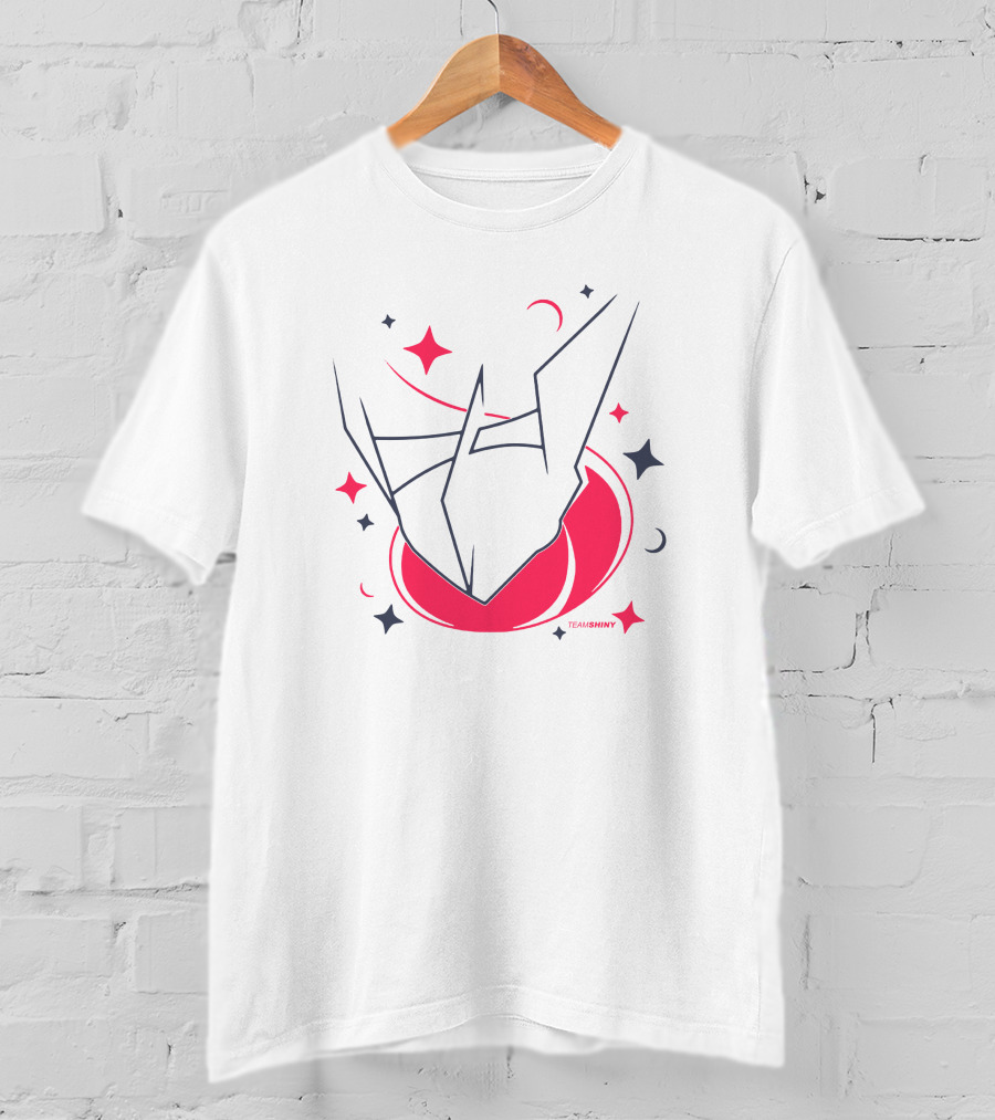 ADrive Team Shiny Space-Inspired Origami T-Shirt