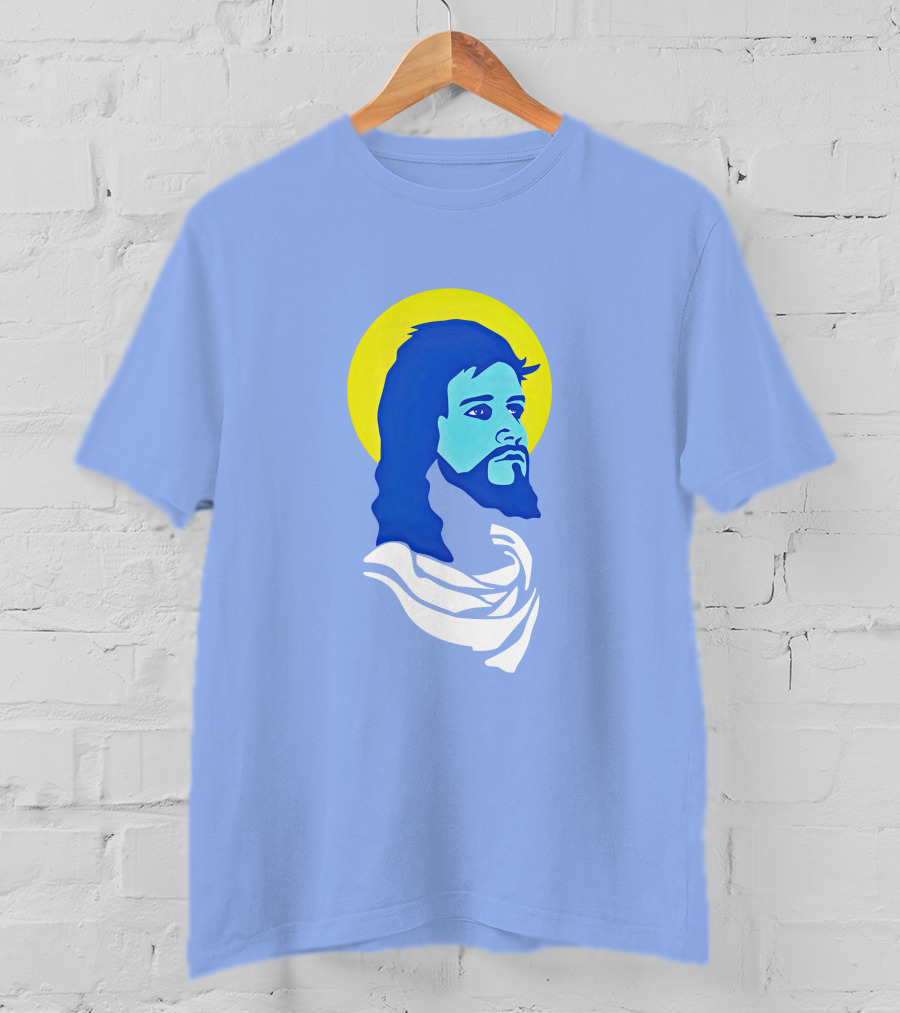 Bo Burnham Blue Halo Portrait Merch Bosus T-Shirt