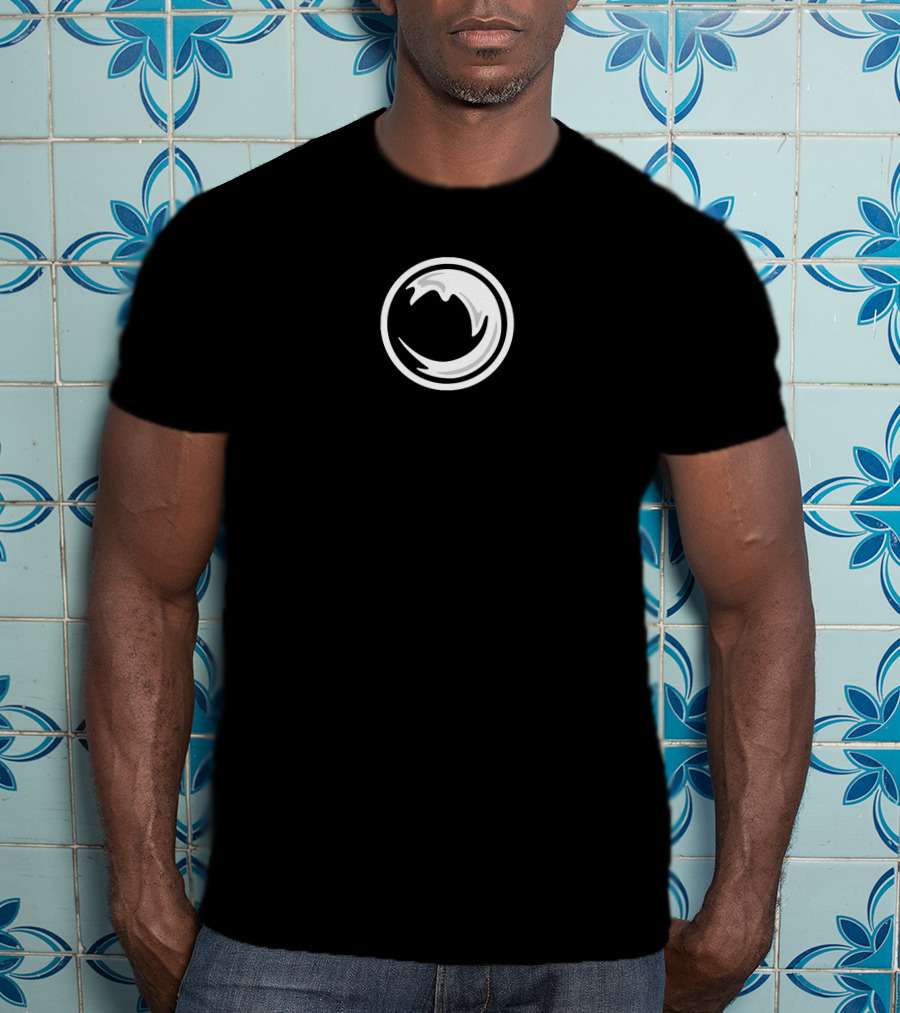 Delirium Wave In Circular Emblem T-Shirt
