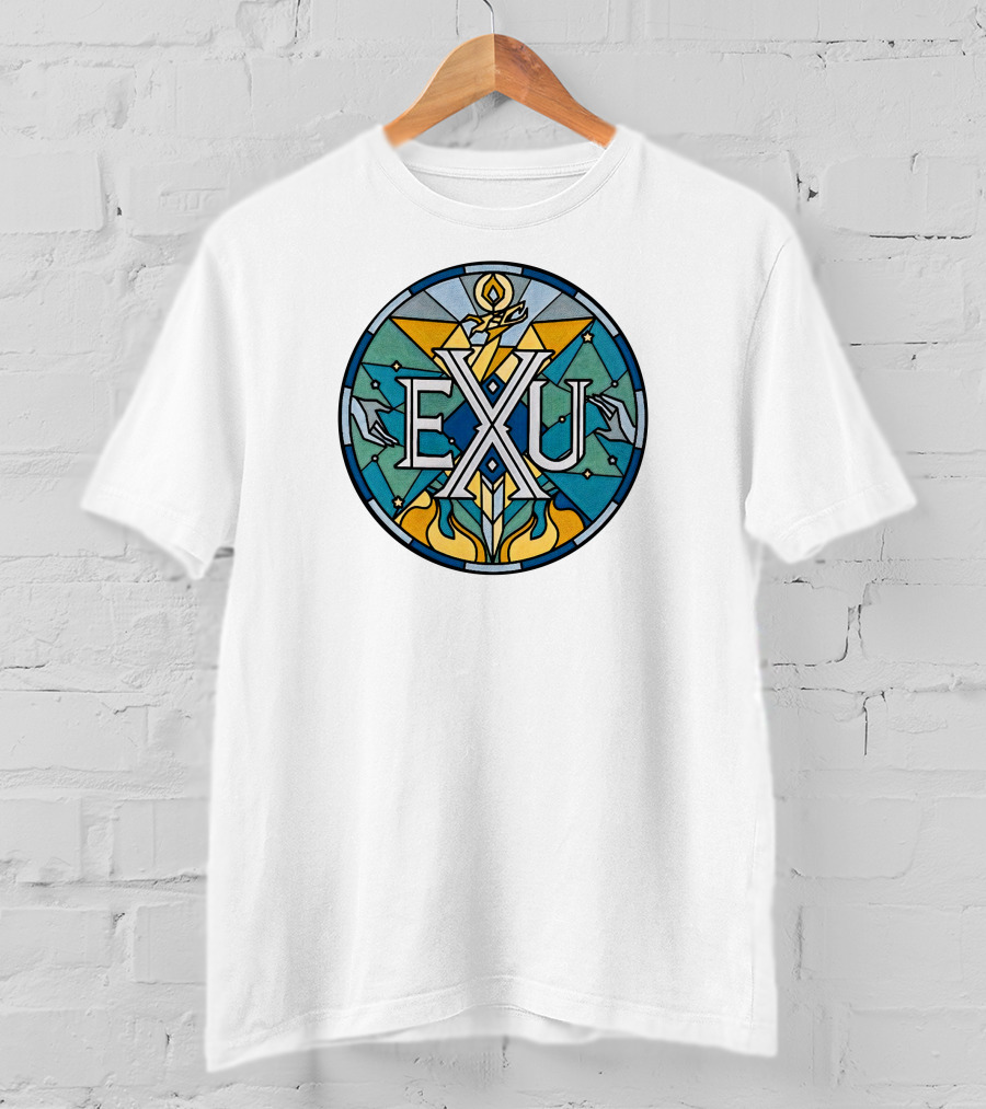 Critical Role Exandria Unlimited EXU Stained Glass T-Shirt