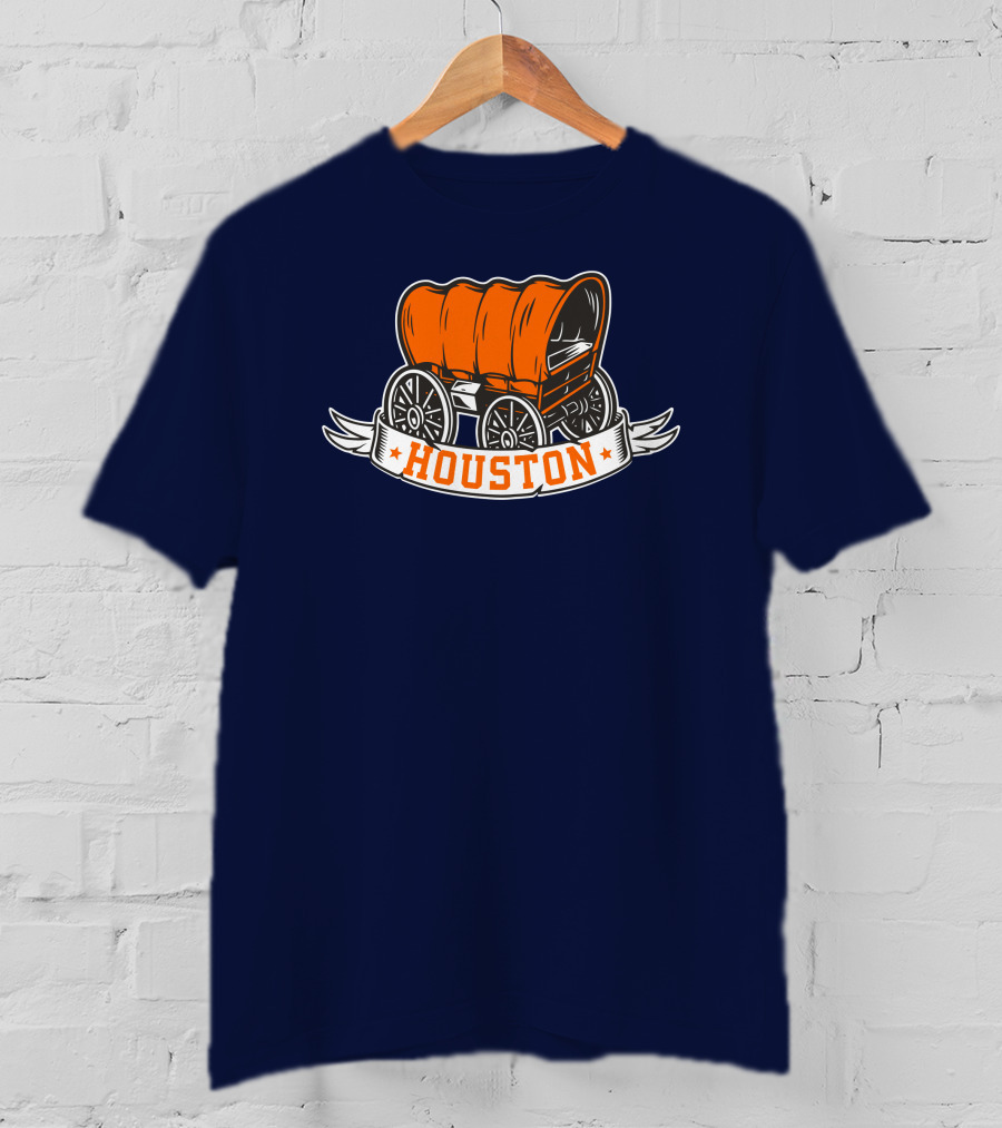 Houston Crush City Orange Wagon Ramshirts T-Shirt