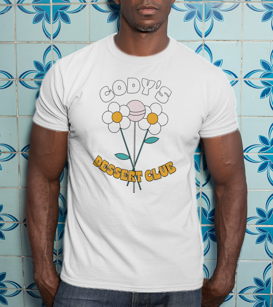 Cody's Dessert Club Flower Macaron T-Shirt