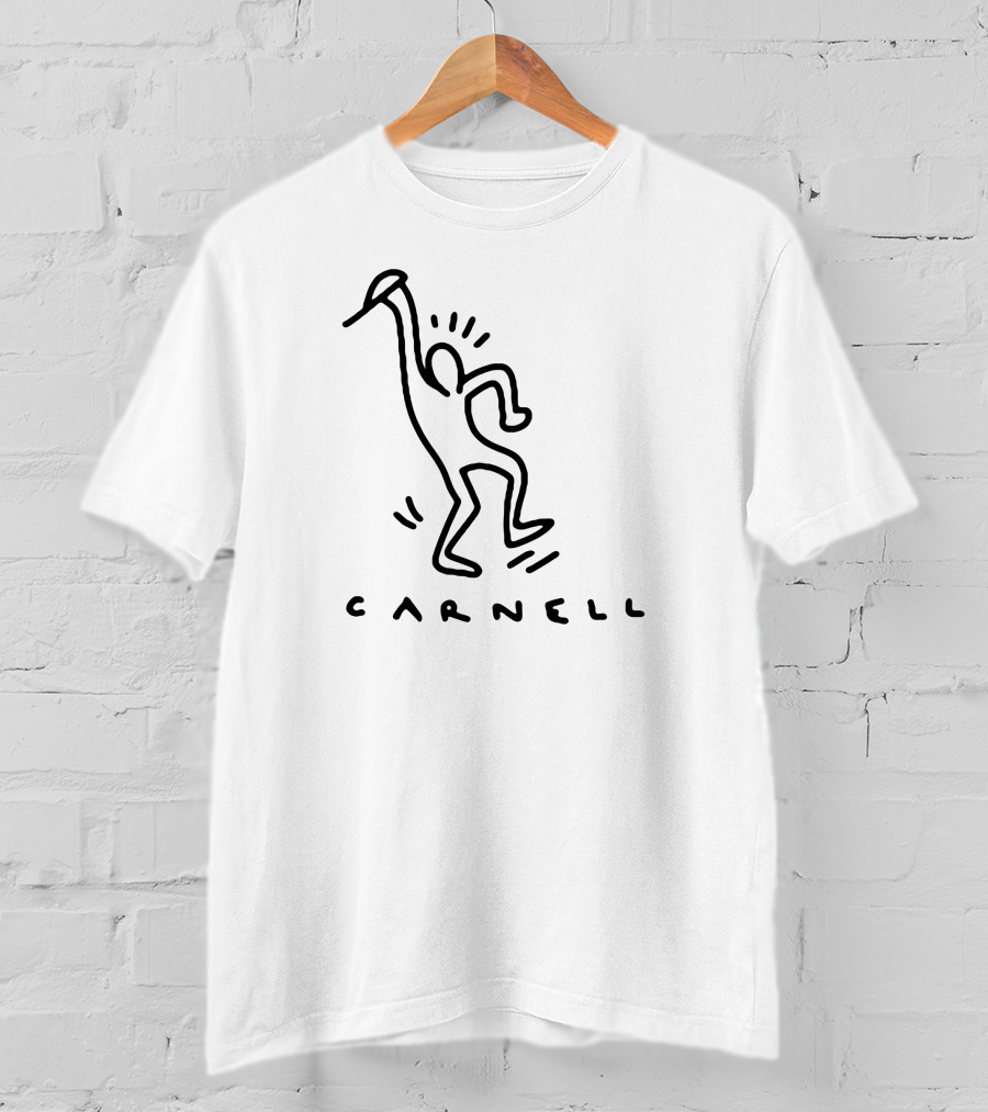 Carnell Keith Haring Style Dancing Figure T-Shirt