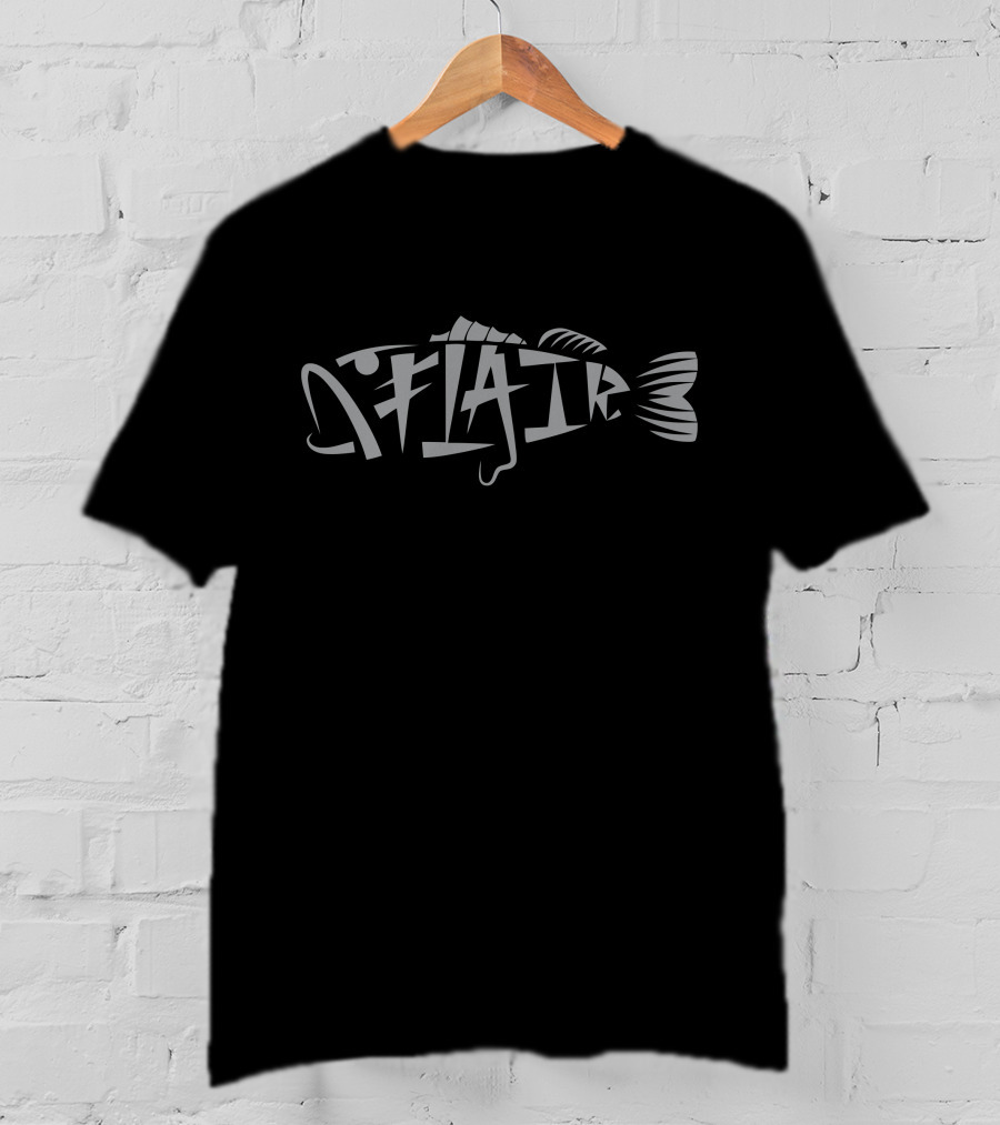 Flair Bass Fish Shop The Beef Cake Merch Store T-Shirt