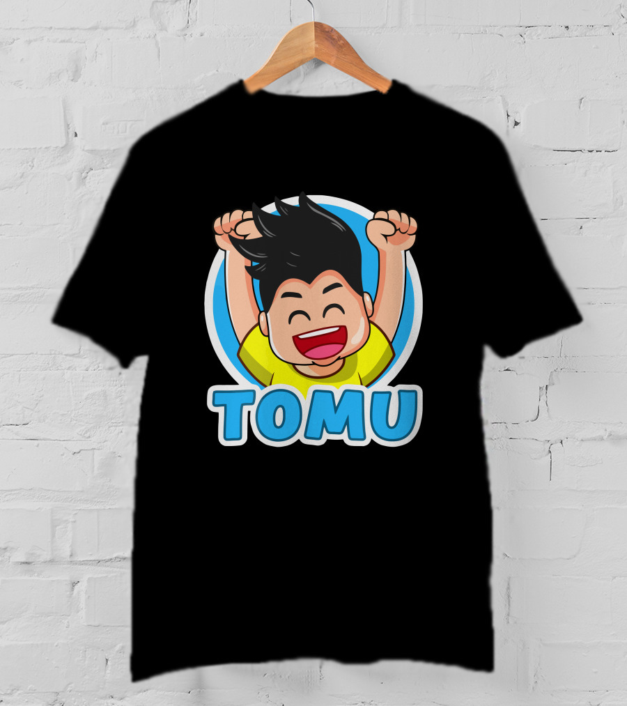 Tomu And Yumi Merch Tomu Excited Character Animation T-Shirt