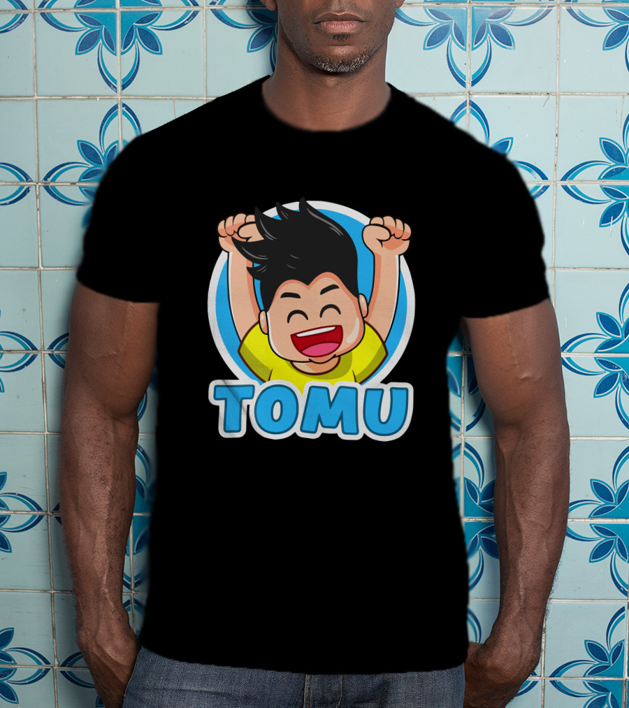 Tomu And Yumi Merch Tomu Excited Character Animation T-Shirt