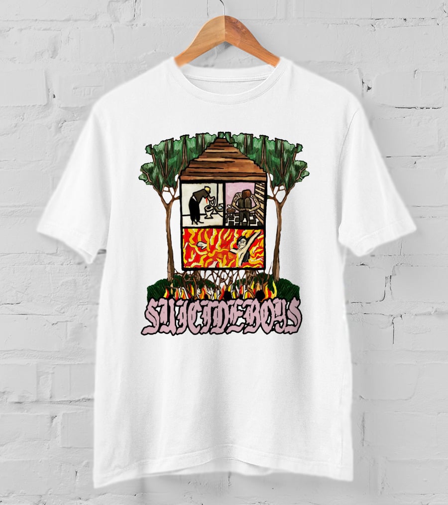 Suicideboys Fire And House Scene T-Shirt