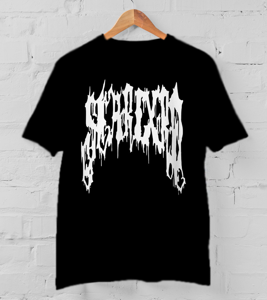 Scarlxrd Merch Metal Iconic Dripping Font T-Shirt
